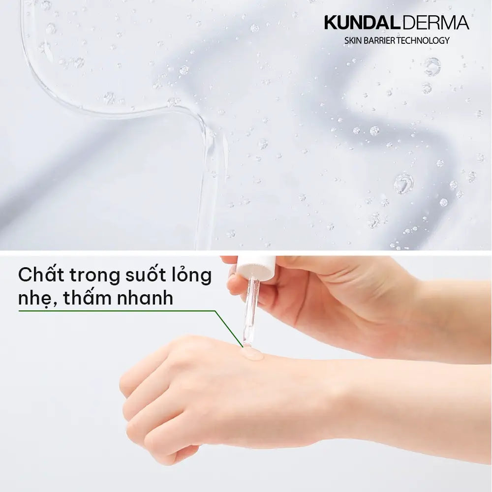 Tinh Chất Làm Dịu, Cấp Ẩm và Phục Hồi Da KUNDAL DERMA C.P.R. CICA REPAIR AMPOULE 30ml